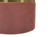 BELIANI Pouf 2er Set Rosa aus Samtstoff mit Stauraum und Produktbild-Vorschau 6