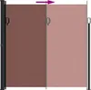 vidaXL Tenda laterale estensibile marrone 200x300 cm Anteprima dell’immagine prodotto 5