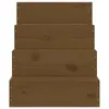 vidaXL Schody pro domácí mazlíčky Honey Brown 40x49x47 cm Náhled obrázku produktu 4