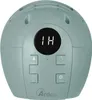 A product shot of a gray tower fan with a digital display and control buttons. Produktbild-Vorschau