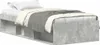 vidaXL Bettgestell Betongrau 75x190 cm Produktbild-Vorschau 1