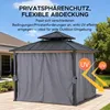 Vorhang für Sunjoy Zedernholz Gazebo 300cm x 300cm Produktbild-Vorschau 10