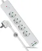 ZELURXX 4 Fach Steckdosenadapter Mehrfachstecker mit Produktbild-Vorschau 1