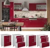 Küchenunterschrank Vicco R-Line Rot Hochglanz 60 cm mit Produktbild-Vorschau 3