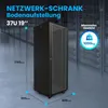 Extralink Serverschrank 37U 600 × 800 mm Schwarz Produktbild-Vorschau 3