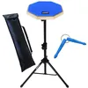 keepdrum DP-BL8 Practice Pad mit Stativ mit Anhänger Produktbild-Vorschau 1