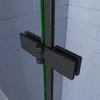 Duschspa Walk-In Faltbar Duschwand 66.5 x 195cm Schwarz Produktbild-Vorschau 6