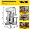 VEVOR Komerční hnětač 30L pro potřeby pečení těsta na pizzu Náhled obrázku produktu 7