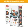 Outdoor-Spielküche Kindergrill Outdoor Holz, BBQ Produktbild-Vorschau 6