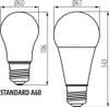 Kanlux Lampe IQ-LED A67 E27 Weiß 33748 Produktbild-Vorschau 2