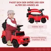 HOMCOM Loopauto met duwstang, model Mercedes-Benz G350. Productafbeelding-voorbeeld 5