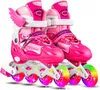 Inlineskates Kinder, Größenverstellbare Rollschuhe mit Produktbild-Vorschau 1
