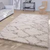 TT Home Wohnzimmerteppich Hochflor Langflor Skandinavisches Produktbild-Vorschau 1