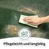 Iropro 140g/m² Abdeckplane Wasserdicht 2x2m Grün/Silber mit Produktbild-Vorschau 3