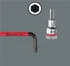 A hex key and a socket bit are shown against a gray background. Anteprima dell’immagine prodotto