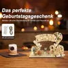 60. Geburtstag Geldgeschenke Holz mit LED Lichterkette, Produktbild-Vorschau 4