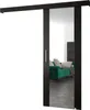 MEBLE KRYSPOL Salwador 2 Schiebetür, 90x204 cm, Schwarz , Produktbild-Vorschau 1