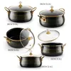 MASTERPAN  5-Piece Pot Set with Lids 20 / 22 / 24 / 26 / 28 Produktbild-Vorschau 4