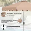 Slnečník COSTWAY 300 cm, záhradný slnečník s kľukou a Náhľad obrázku produktu 7