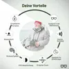 Zoomble® Fernglas mit Entfernungsmesser & Kompass - 10x50 - Produktbild-Vorschau 2