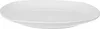 A white plate on a white background. Produktbild-Vorschau