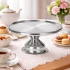 Drehbare Kuchenplatte Tortenständer Servierplatte Ø33xH8cm Produktbild-Vorschau 3