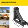SucceBuy 18" čep lžíce bagru, tloušťka zubu 1/2", těžká Náhled obrázku produktu 7