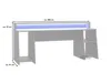 FORTE Gamingtisch Tezaur 2 Breite 200 cm mit Produktbild-Vorschau 17