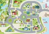 Spielteppich Straßenteppich Cute City Größe: 200cm x 140cm Produktbild-Vorschau 1
