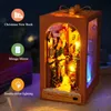 （Vánoční kniha）DIY Book Nook Kit - DIY domečky pro panenky Náhled obrázku produktu 5