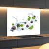 Spritzschutz Küchenrückwand Glas 100 x 60 cm Spritzige Produktbild-Vorschau 2
