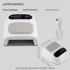 UV LED Nagellampe 240W mit 42 LEDs, 3 Timer, schnelles Produktbild-Vorschau 2