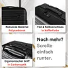 COCOONO® Emotion Koffer Frozen Black - Kleiner 38L Premium Produktbild-Vorschau 5