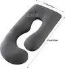 Coussin de grossesse, en forme de J, pour tout le corps, Voir les images du produit 6