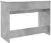 vidaXL Toaletný stolík so zrkadlom betón sivý 100x45x76 cm Náhľad obrázku produktu 7