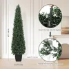 Lot de 2 buis artificiels taillés Plantes artificielles en Voir les images du produit 3