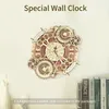 Robotime Mechanisch Houtpuzzle 3D-Sterrenbeeldenklok, Zelf Productafbeelding-voorbeeld 22