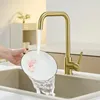 Wasserhahn Küche Hoher Auslauf L-Form, 360° Drehbar Produktbild-Vorschau 9
