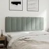 A headboard cushion is mounted on a wall above a bed. Anteprima dell’immagine prodotto