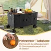 COSTWAY 150L Bollerwagen faltbar, Transportwagen mit Produktbild-Vorschau 3