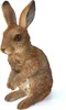 Dekofigur Gartenfigur Hase 10 x 14 x 27 cm Produktbild-Vorschau 2