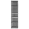 vidaXL Portascarpe 2 pz. Grigio Sonoma 27,5x27x102 cm Anteprima dell’immagine prodotto 4
