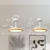 Stropný ventilátor HOMCOM s LED osvetlením, sklopnými Náhľad obrázku produktu 3