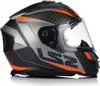 LS2 FF800 Storm II Racer Helm, grau matt/orange, M (57/58) Produktbild-Vorschau 14