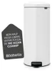 Brabantia Poubelle à pédale Newicon 30,0 L blanc Voir les images du produit 13