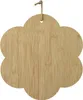 Schneidebrett 30cm Bambus Blumenform Natur Braun Produktbild-Vorschau 2