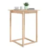 vidaXL Barový stůl 80x80x110 cm borovicový masiv Náhled obrázku produktu 5