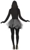 Skelet Halloween kostuum set met tutu en capuchon. Ideaal Productafbeelding-voorbeeld 3