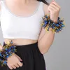 1 Paar Lametta-Armbänder, buntes elastisches Band, für Produktbild-Vorschau 7