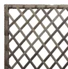 vidaXL Maceta para jardín con rejilla, color gris, 70 x 30 Vista previa de la imagen del producto 7